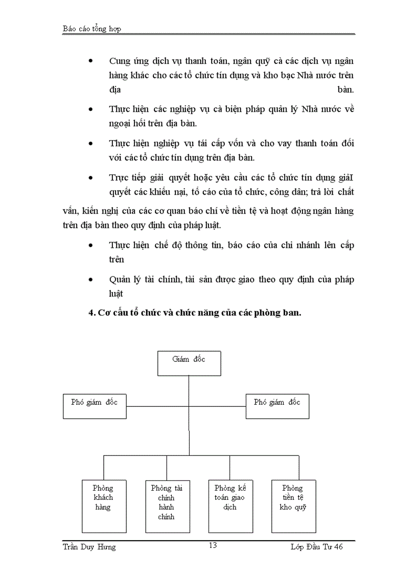 image for page Hoạt động của chi nhánh ngân hàng công thương