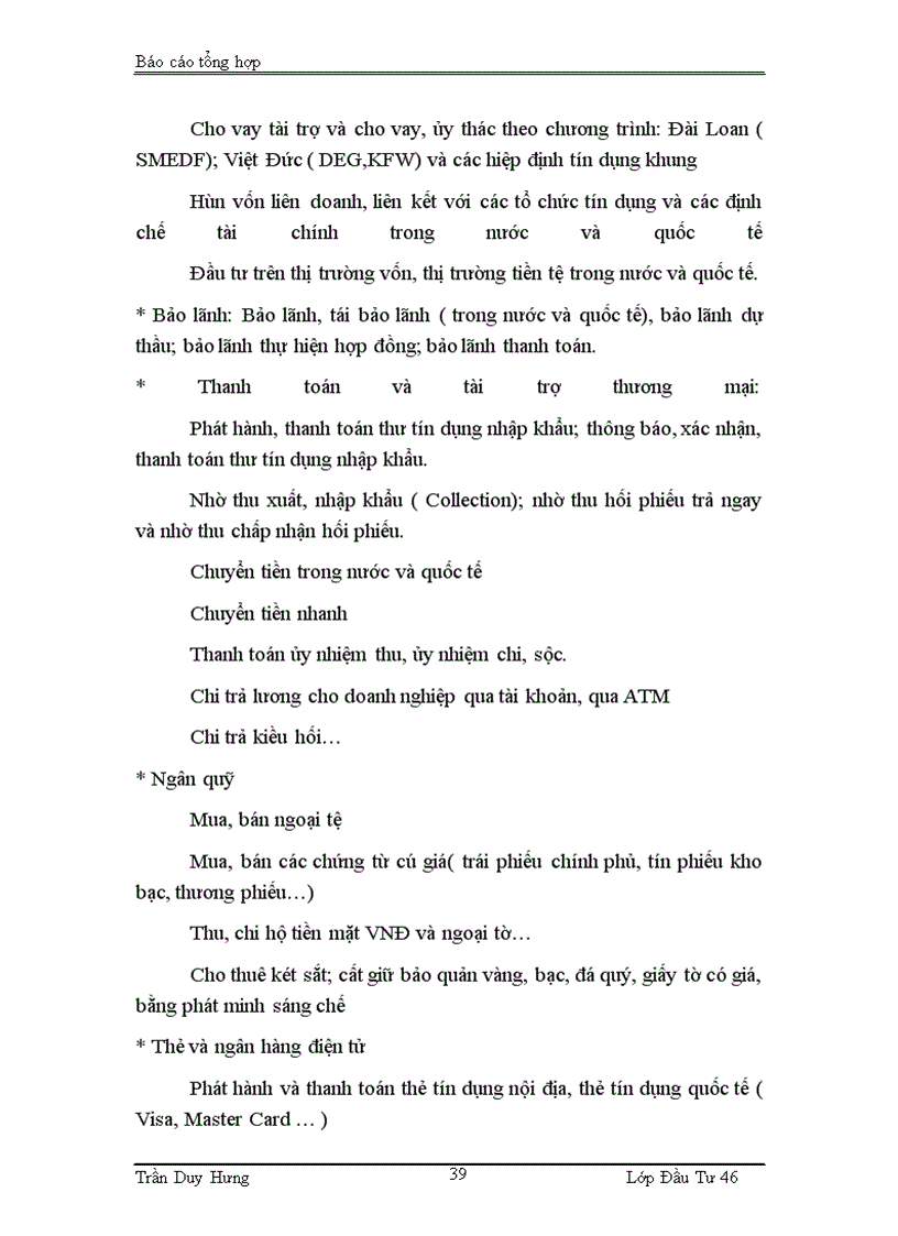 image for page Hoạt động của chi nhánh ngân hàng công thương