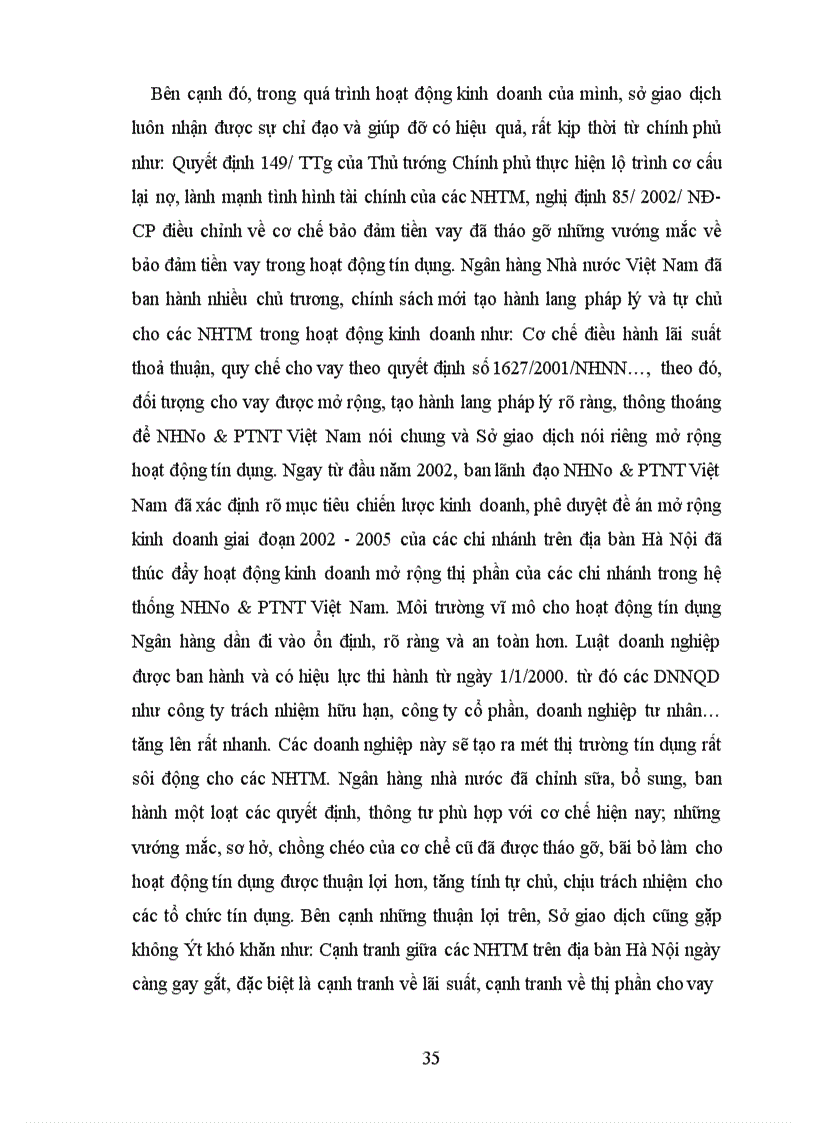 image for page Giải pháp mở rộng tín dụng đối với các doanh nghiệp ngoài quốc doanh tại Sở giao dịch Ngân hàng nông nghiệp và phát triển nông thôn Việt Nam