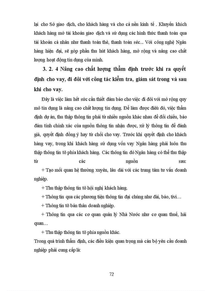 image for page Giải pháp mở rộng tín dụng đối với các doanh nghiệp ngoài quốc doanh tại Sở giao dịch Ngân hàng nông nghiệp và phát triển nông thôn Việt Nam