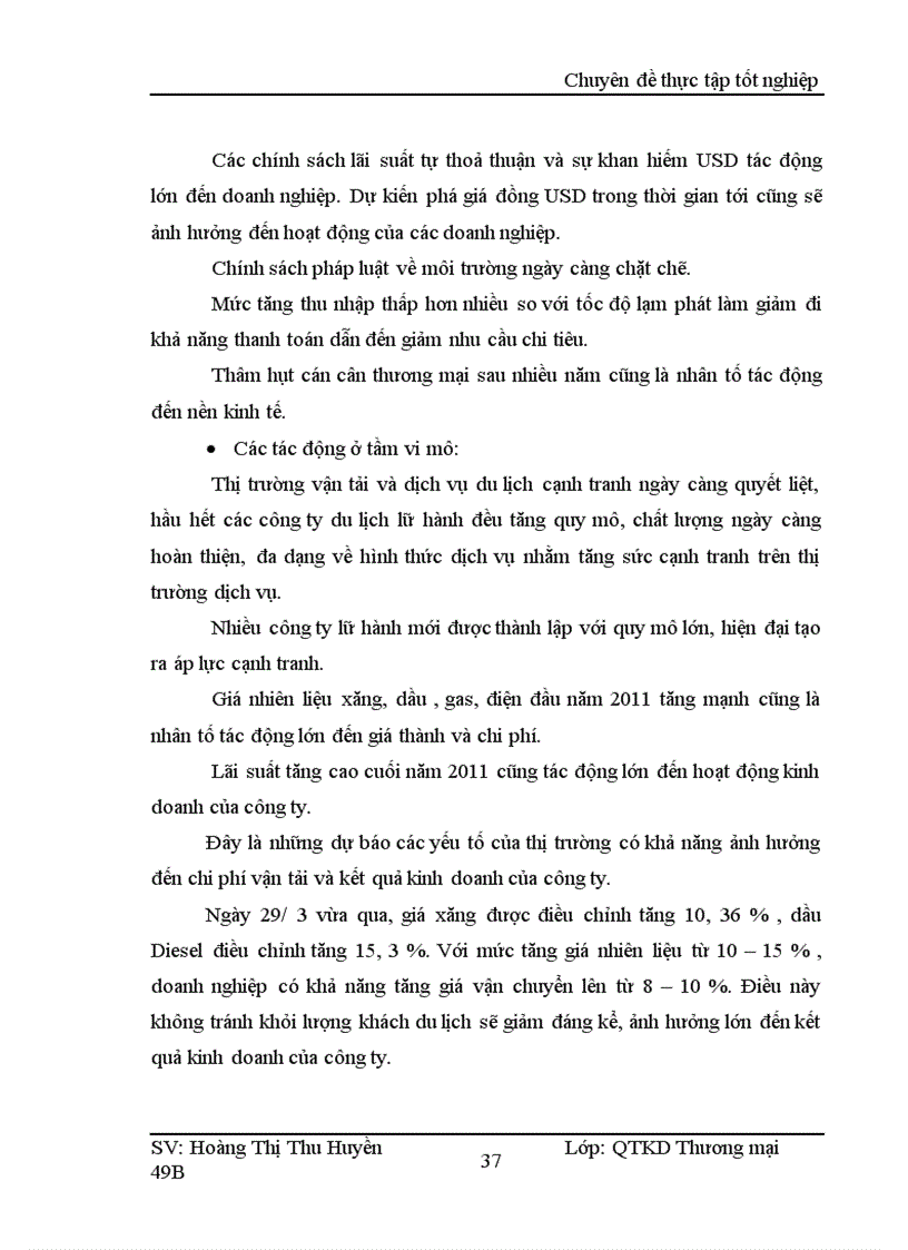 image for page Quản lý chi phí vận tải ở Công ty Cổ phần vận tải thương mại và dịch vụ du lịch Đông Anh