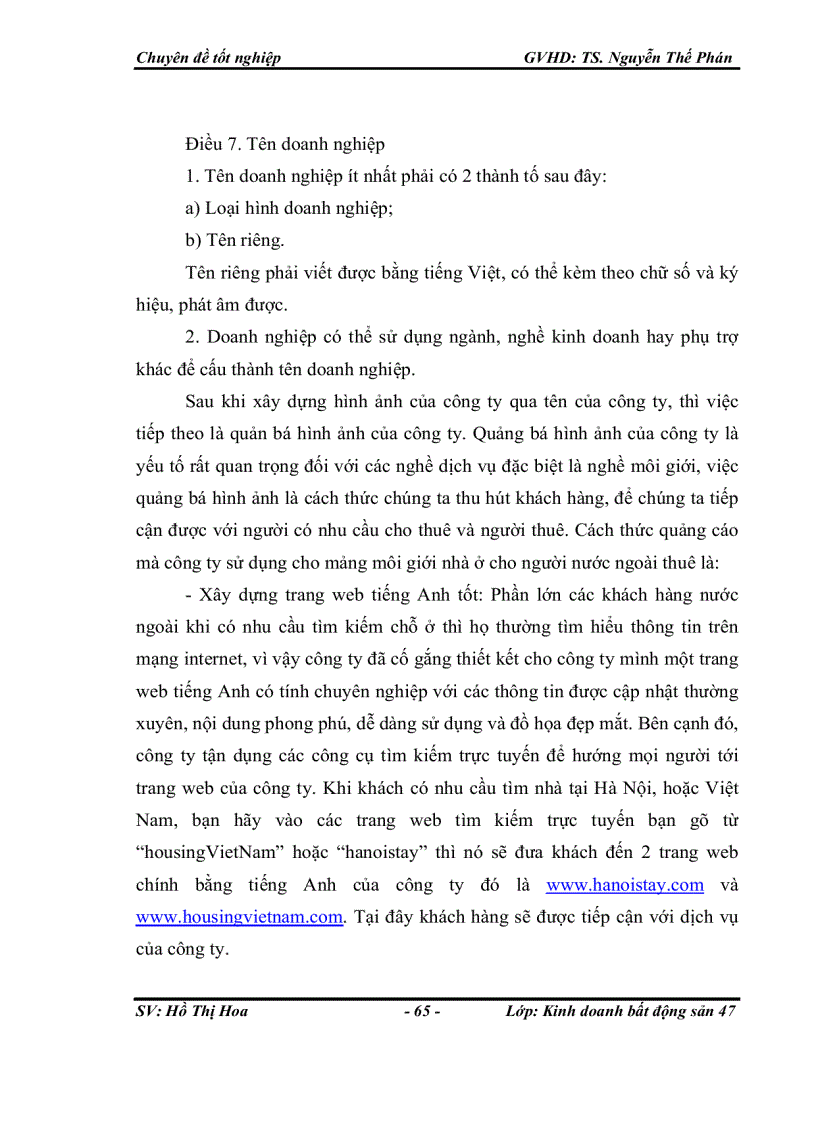 image for page Phương hướng và giải pháp nhằm hoàn thiện hoạt động môi giới nhà ở cho người nước ngoài thuê tại công ty cổ phần đầu tư địa ốc Megaland