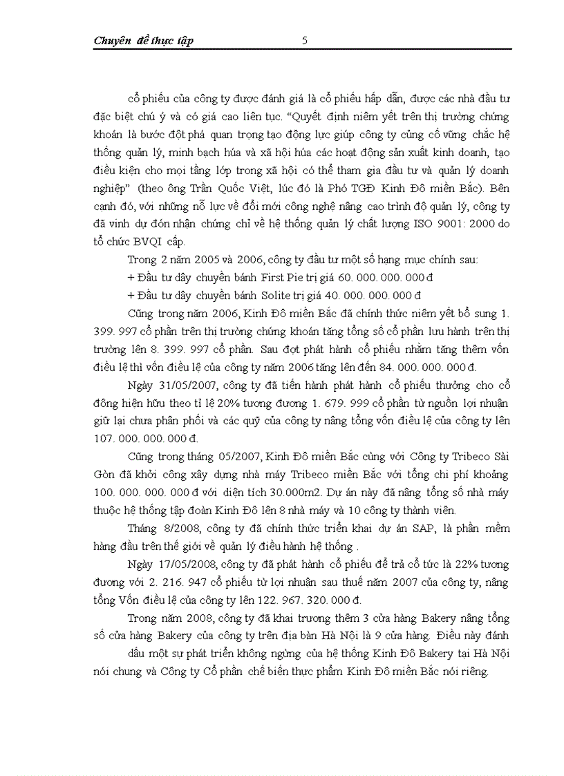 image for page Phát triển ngành hàng snack tại công ty cổ phần chế biến thực phẩm Kinh Đô miền Bắc – Thực trạng và giải pháp