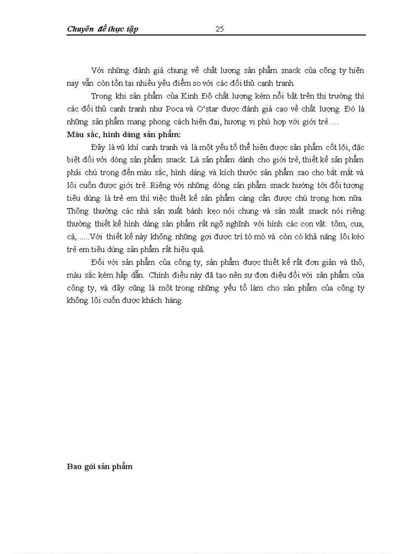 image for page Phát triển ngành hàng snack tại công ty cổ phần chế biến thực phẩm Kinh Đô miền Bắc – Thực trạng và giải pháp