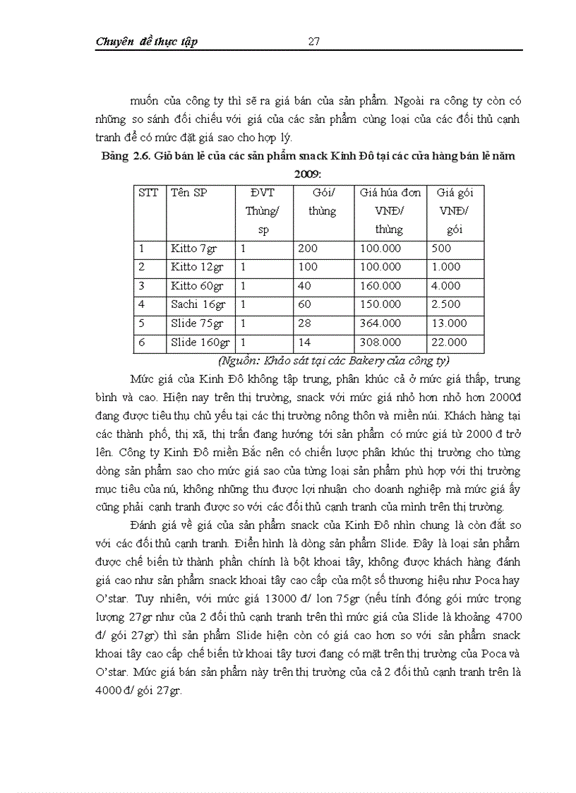 image for page Phát triển ngành hàng snack tại công ty cổ phần chế biến thực phẩm Kinh Đô miền Bắc – Thực trạng và giải pháp