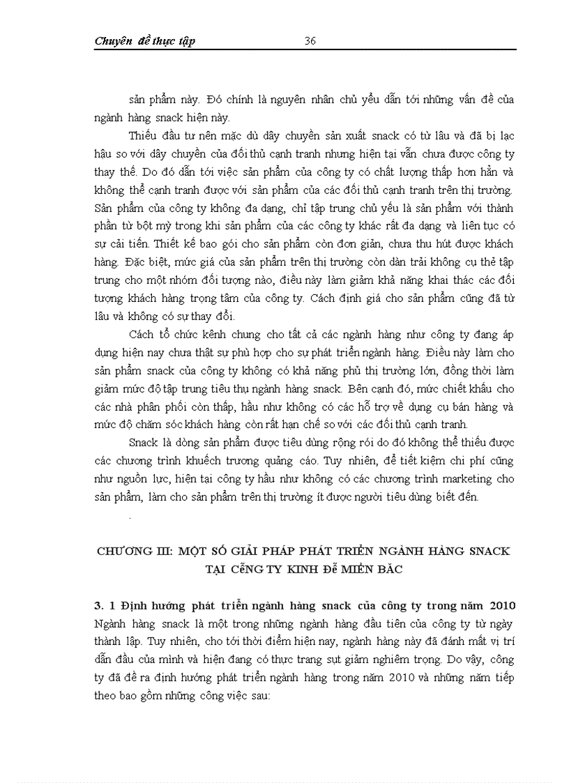 image for page Phát triển ngành hàng snack tại công ty cổ phần chế biến thực phẩm Kinh Đô miền Bắc – Thực trạng và giải pháp