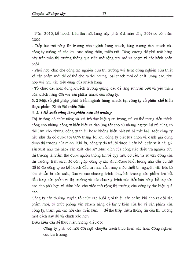 image for page Phát triển ngành hàng snack tại công ty cổ phần chế biến thực phẩm Kinh Đô miền Bắc – Thực trạng và giải pháp