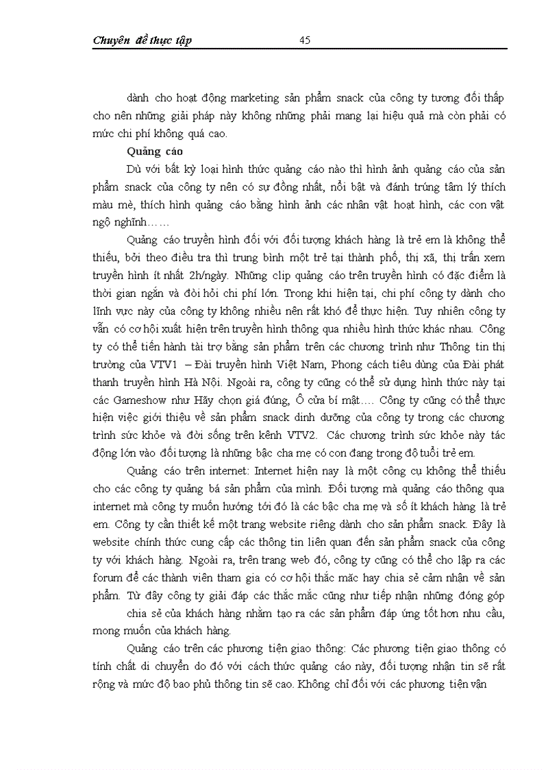 image for page Phát triển ngành hàng snack tại công ty cổ phần chế biến thực phẩm Kinh Đô miền Bắc – Thực trạng và giải pháp