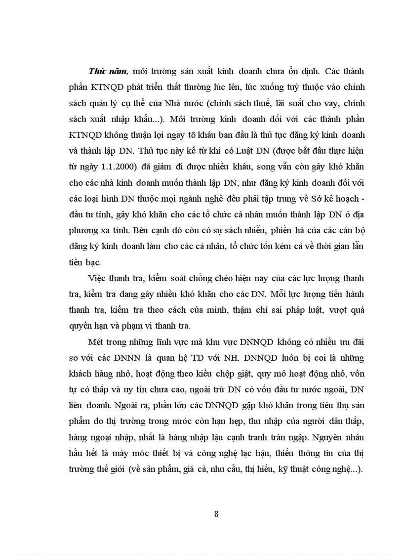 image for page Giải pháp tín dụng nhằm thúc đẩy phát triển kinh tế ngoài quốc doanh tại SGDI - NHCTVN