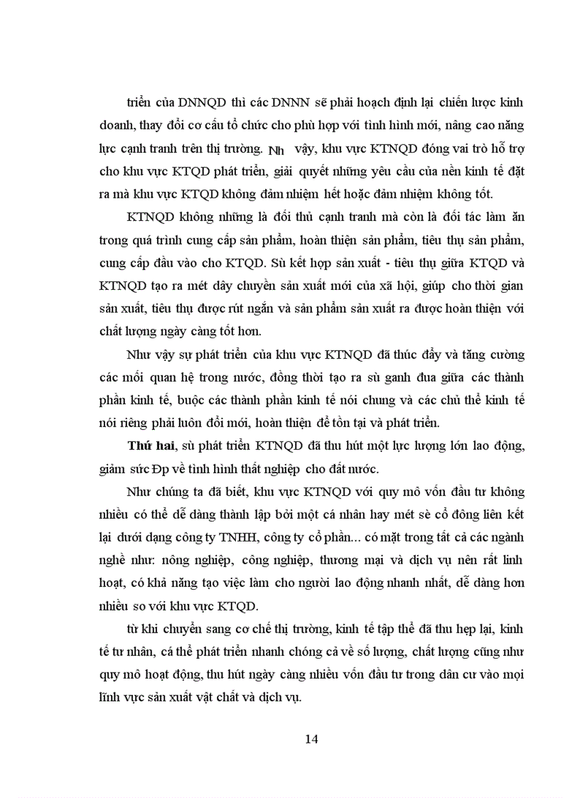 image for page Giải pháp tín dụng nhằm thúc đẩy phát triển kinh tế ngoài quốc doanh tại SGDI - NHCTVN