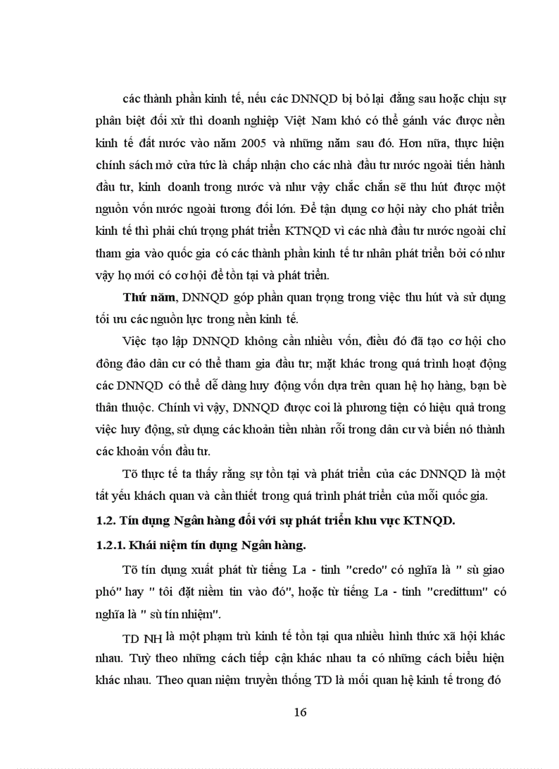 image for page Giải pháp tín dụng nhằm thúc đẩy phát triển kinh tế ngoài quốc doanh tại SGDI - NHCTVN