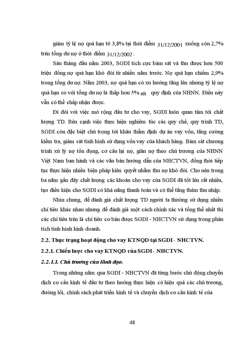 image for page Giải pháp tín dụng nhằm thúc đẩy phát triển kinh tế ngoài quốc doanh tại SGDI - NHCTVN