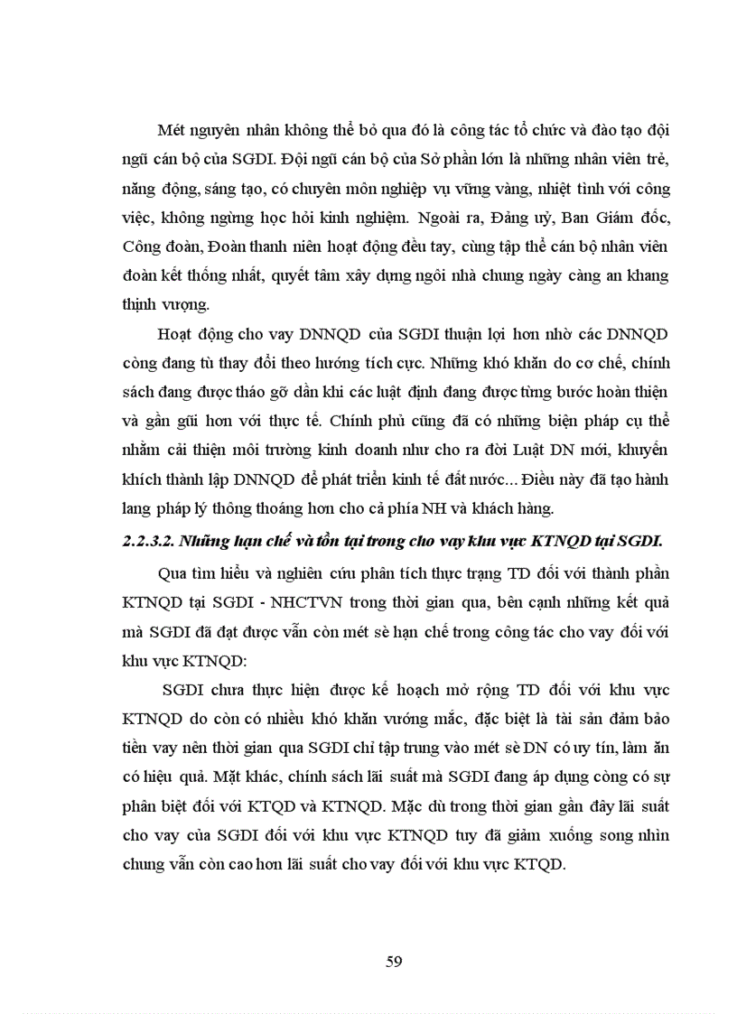 image for page Giải pháp tín dụng nhằm thúc đẩy phát triển kinh tế ngoài quốc doanh tại SGDI - NHCTVN