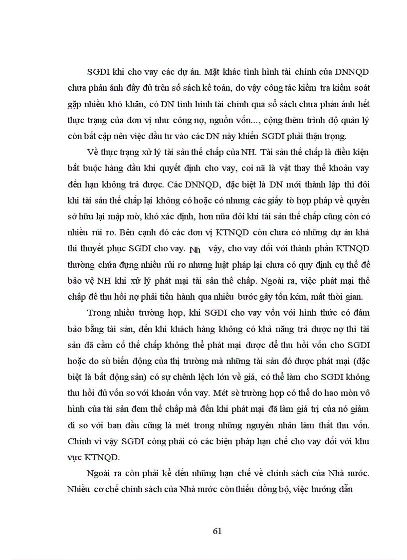 image for page Giải pháp tín dụng nhằm thúc đẩy phát triển kinh tế ngoài quốc doanh tại SGDI - NHCTVN