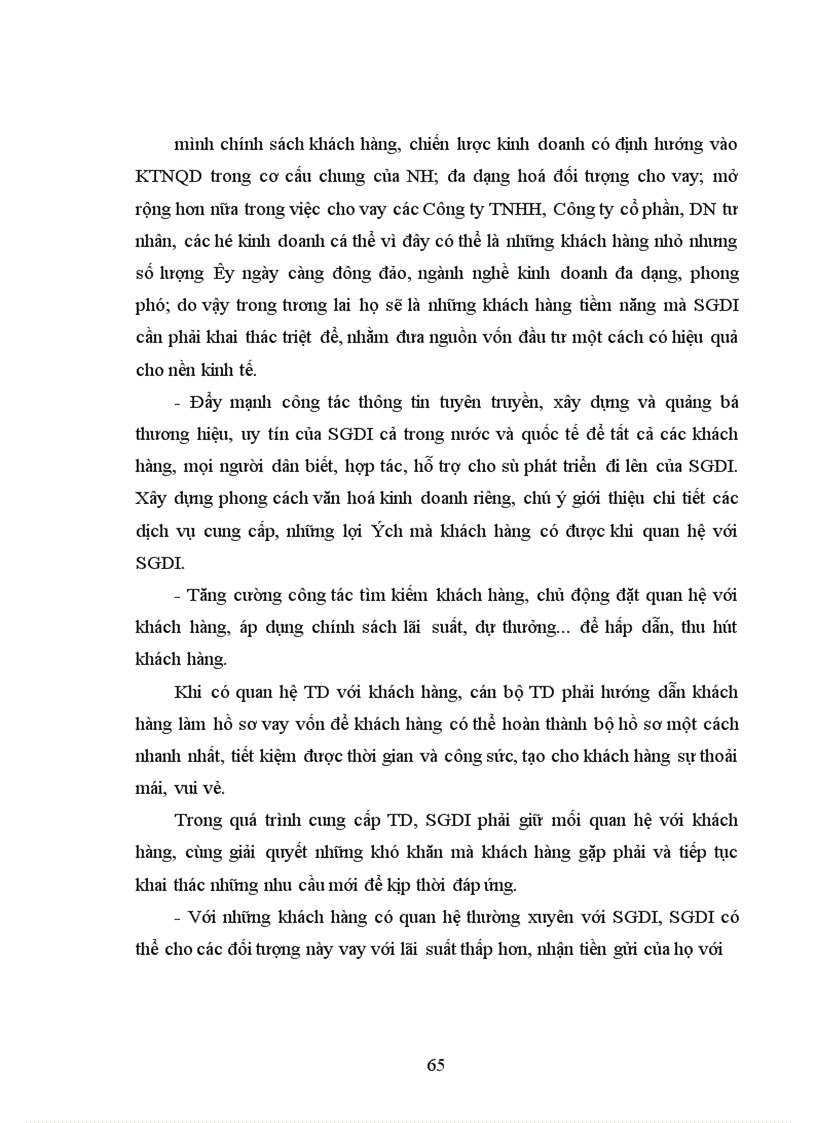 image for page Giải pháp tín dụng nhằm thúc đẩy phát triển kinh tế ngoài quốc doanh tại SGDI - NHCTVN