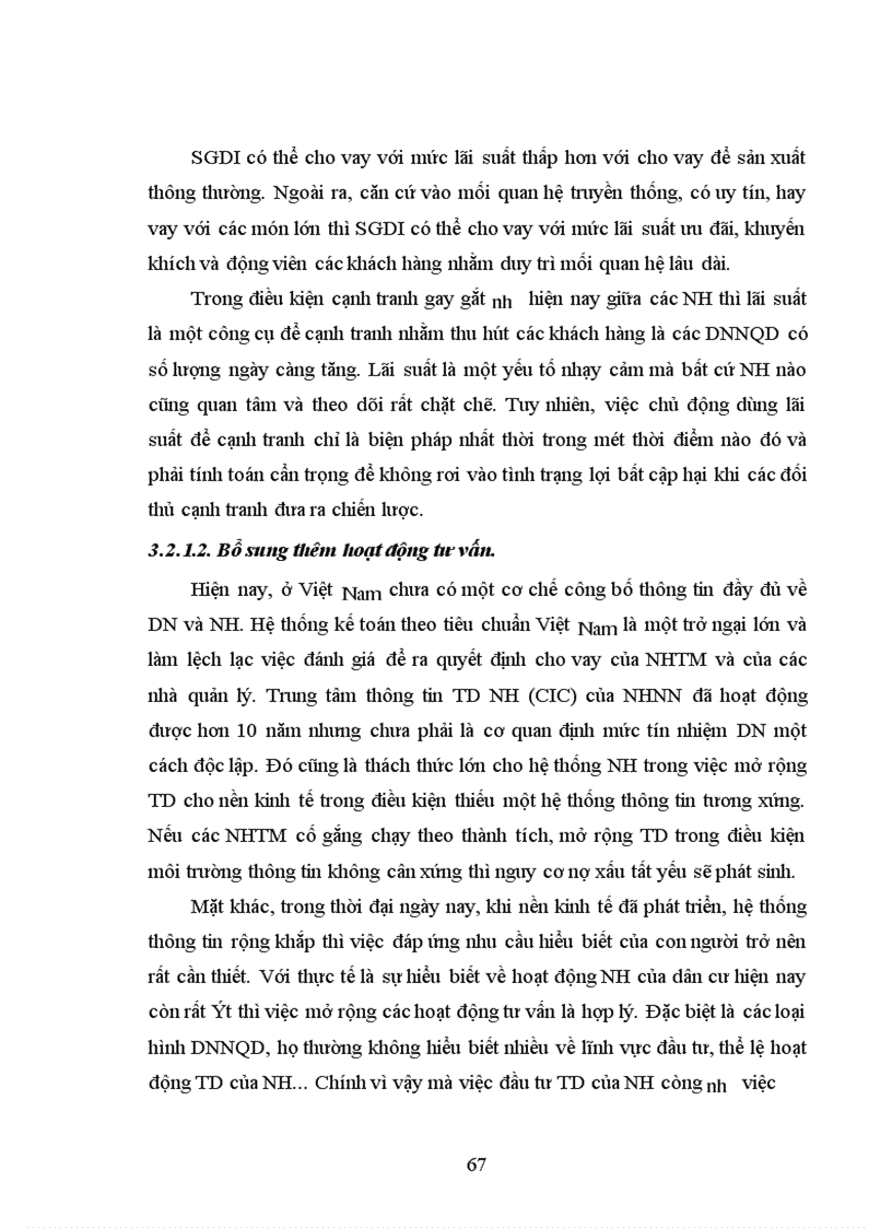 image for page Giải pháp tín dụng nhằm thúc đẩy phát triển kinh tế ngoài quốc doanh tại SGDI - NHCTVN