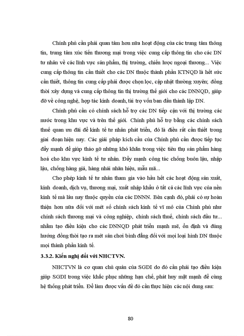 image for page Giải pháp tín dụng nhằm thúc đẩy phát triển kinh tế ngoài quốc doanh tại SGDI - NHCTVN