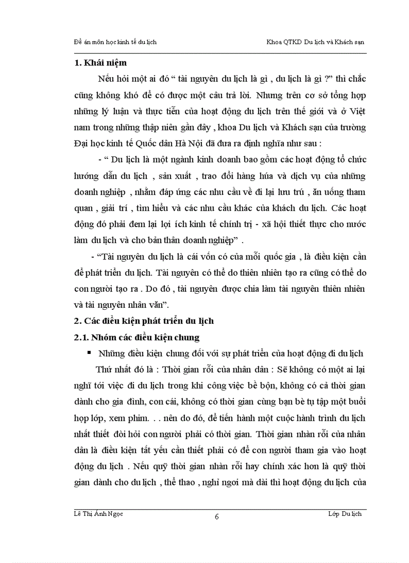 image for page Ảnh hưởng giữa việc phát triển du lịch và nguồn tài nguyên ở SaPa