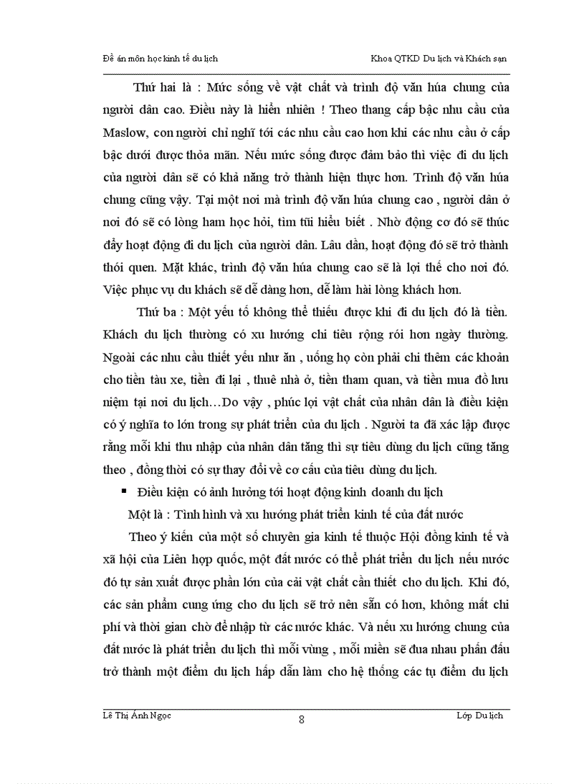 image for page Ảnh hưởng giữa việc phát triển du lịch và nguồn tài nguyên ở SaPa