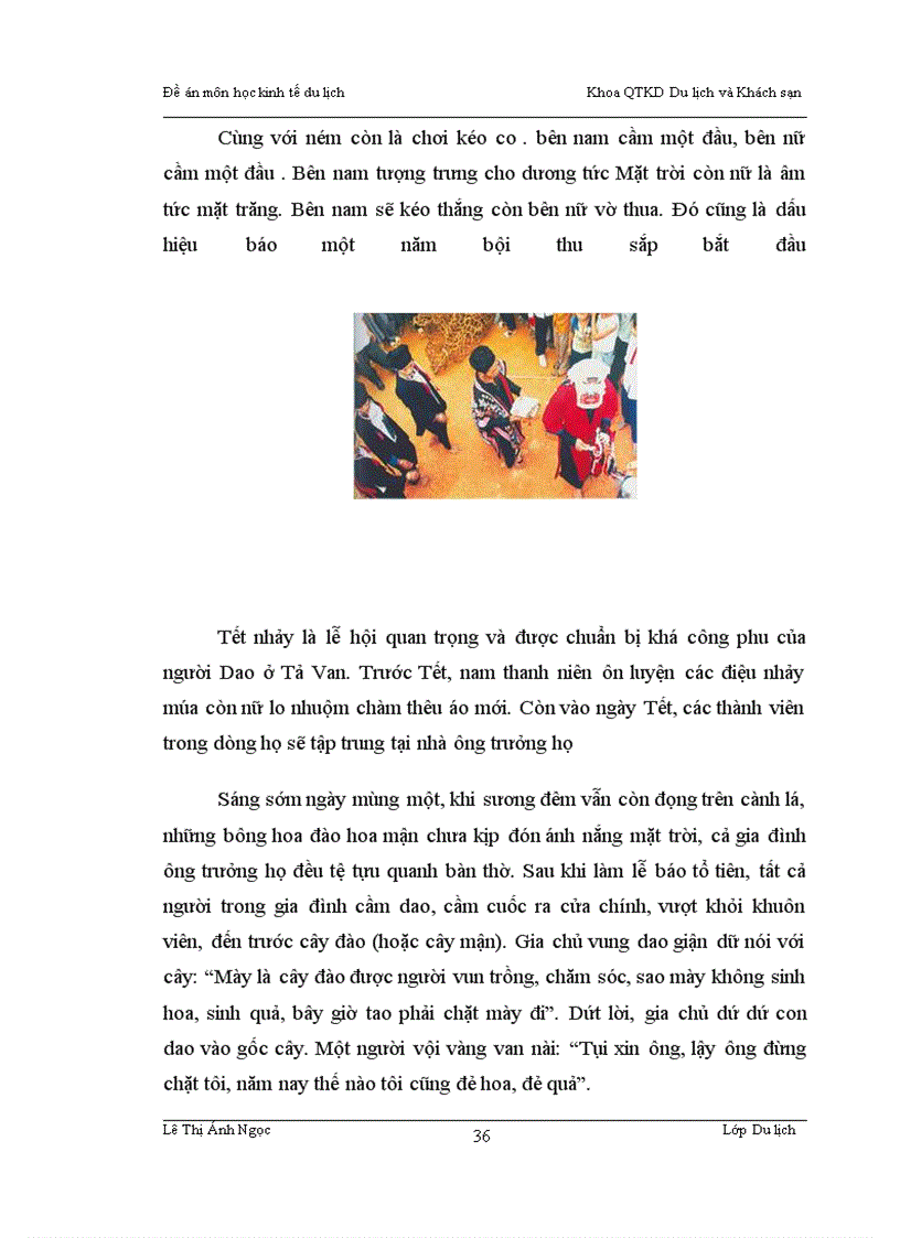 image for page Ảnh hưởng giữa việc phát triển du lịch và nguồn tài nguyên ở SaPa