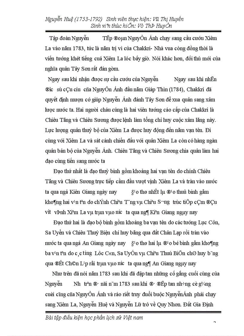 image for page Bài tập điều kiện học phần lịch sử Việt nam