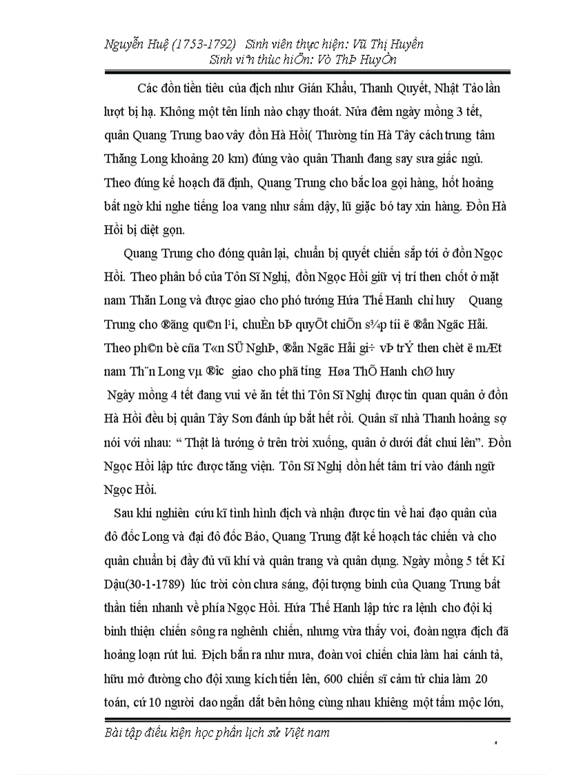 image for page Bài tập điều kiện học phần lịch sử Việt nam