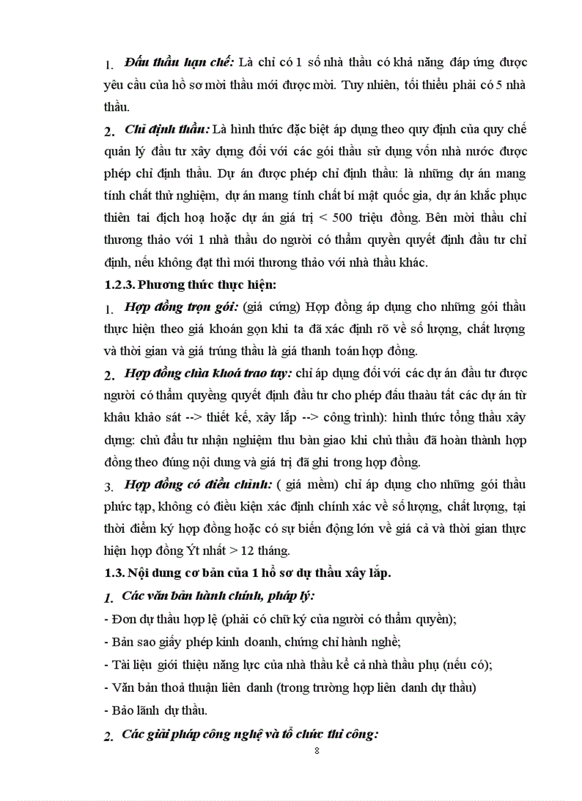 image for page Lập và lựa chọn các giải pháp kỹ thuật công nghệ và tổ chức thi công