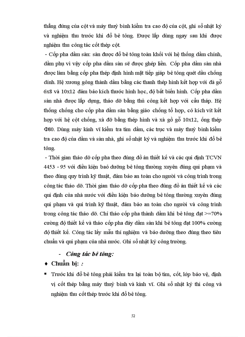 image for page Lập và lựa chọn các giải pháp kỹ thuật công nghệ và tổ chức thi công