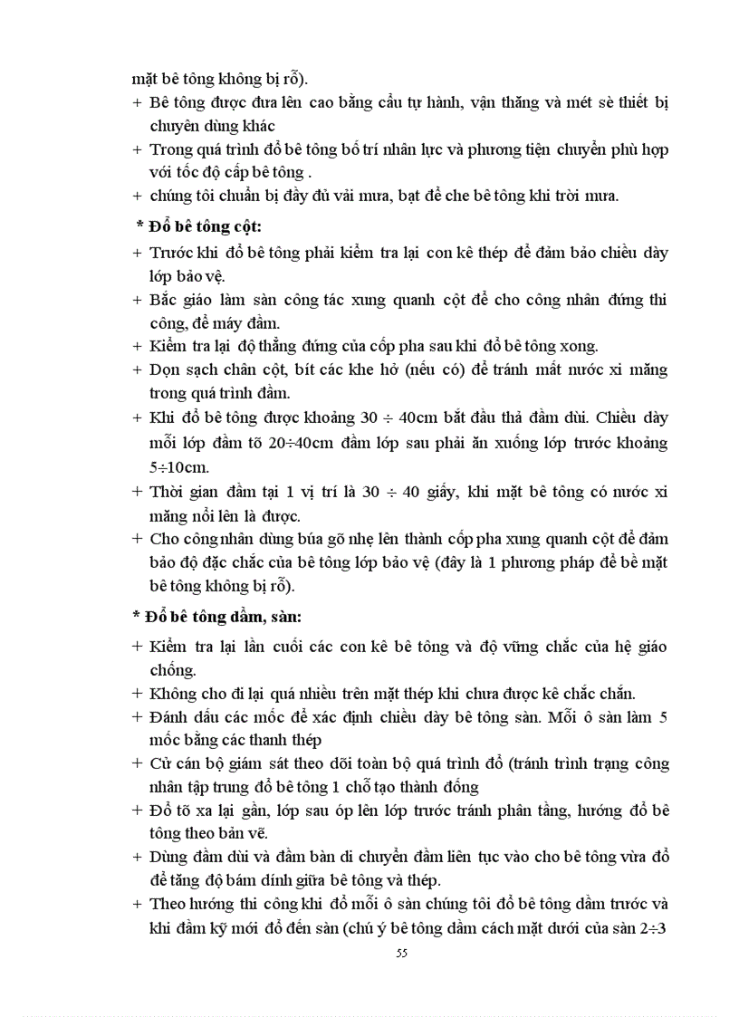 image for page Lập và lựa chọn các giải pháp kỹ thuật công nghệ và tổ chức thi công