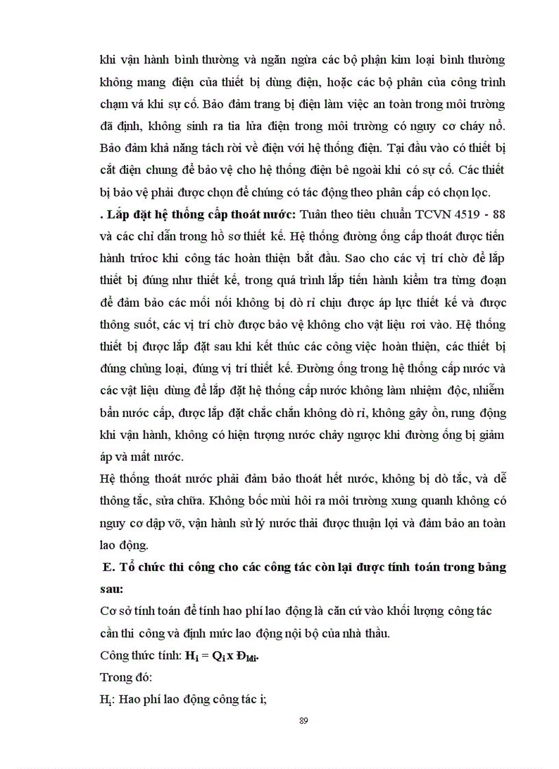 image for page Lập và lựa chọn các giải pháp kỹ thuật công nghệ và tổ chức thi công