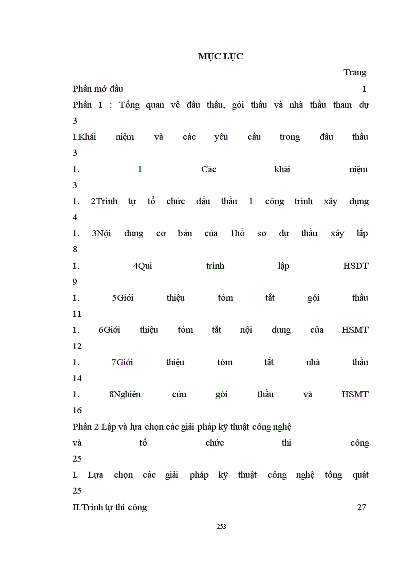 image for page Lập và lựa chọn các giải pháp kỹ thuật công nghệ và tổ chức thi công