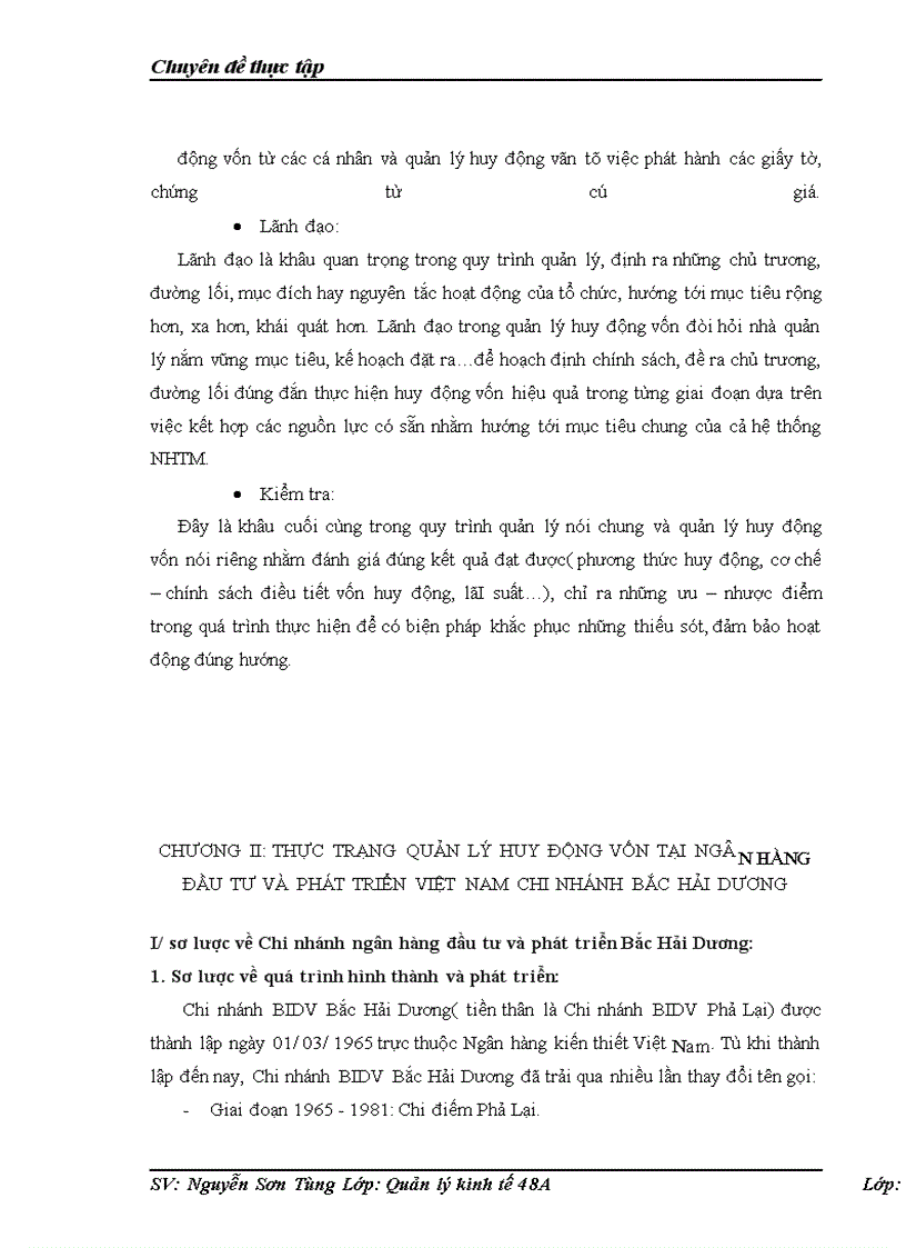 image for page Hoàn thiện Quản lý hoạt động huy động vốn của Chi nhánh Ngân hàng Đầu tư và Phát triển Bắc Hải Dương