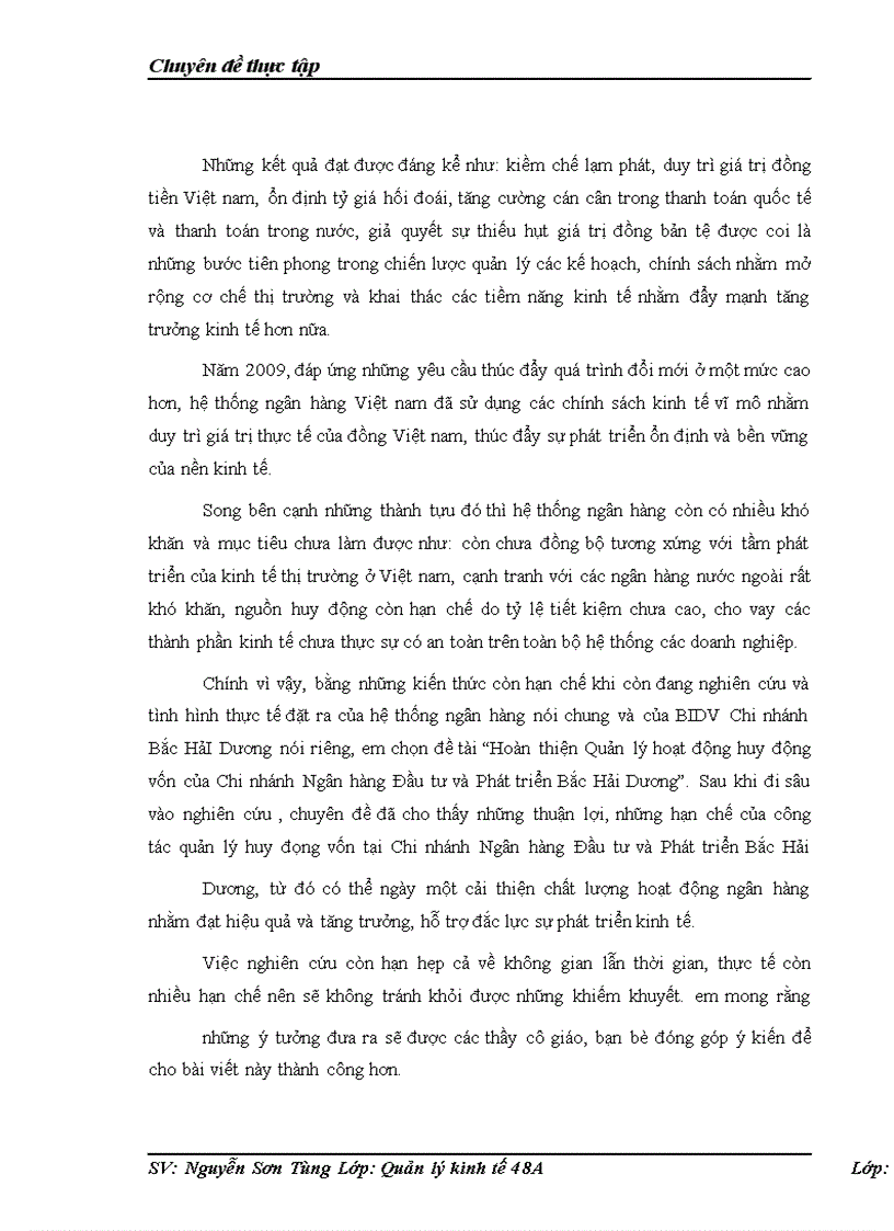 image for page Hoàn thiện Quản lý hoạt động huy động vốn của Chi nhánh Ngân hàng Đầu tư và Phát triển Bắc Hải Dương