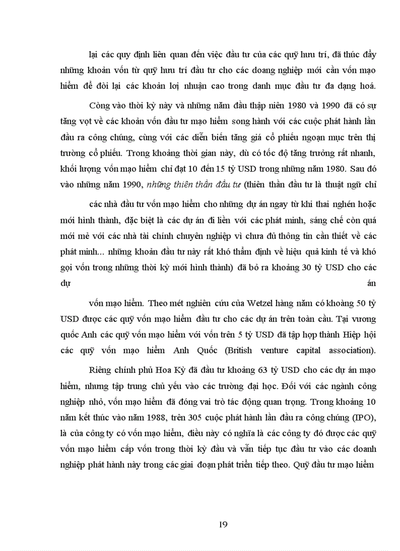 image for page Quỹ đầu tư vốn mạo hiểm - Cơ hội cho những nhà doanh nghiệp trẻ Việt Nam trong quá trình hội nhập kinh tế quốc tế và bước vào nền kinh tế tri thức