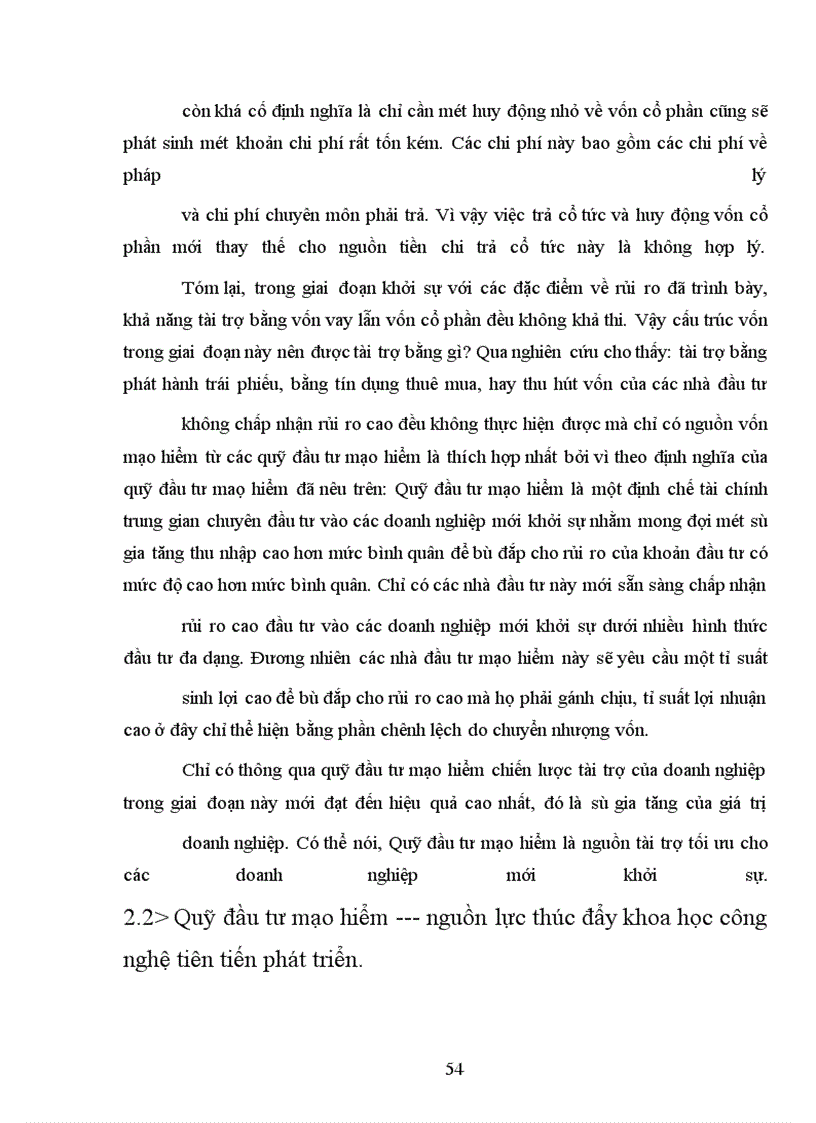 image for page Quỹ đầu tư vốn mạo hiểm - Cơ hội cho những nhà doanh nghiệp trẻ Việt Nam trong quá trình hội nhập kinh tế quốc tế và bước vào nền kinh tế tri thức