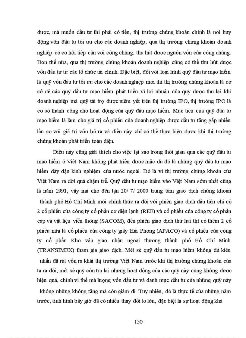 image for page Quỹ đầu tư vốn mạo hiểm - Cơ hội cho những nhà doanh nghiệp trẻ Việt Nam trong quá trình hội nhập kinh tế quốc tế và bước vào nền kinh tế tri thức