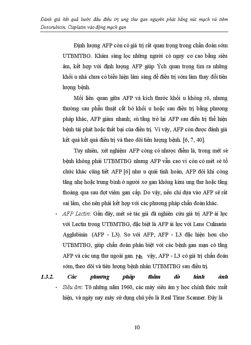 image for page Đánh giá kết quả bước đầu điều trị ung thư gan nguyên phát bằng nút mạch và tiêm Doxorubicin, Cisplatin vào động mạch gan
