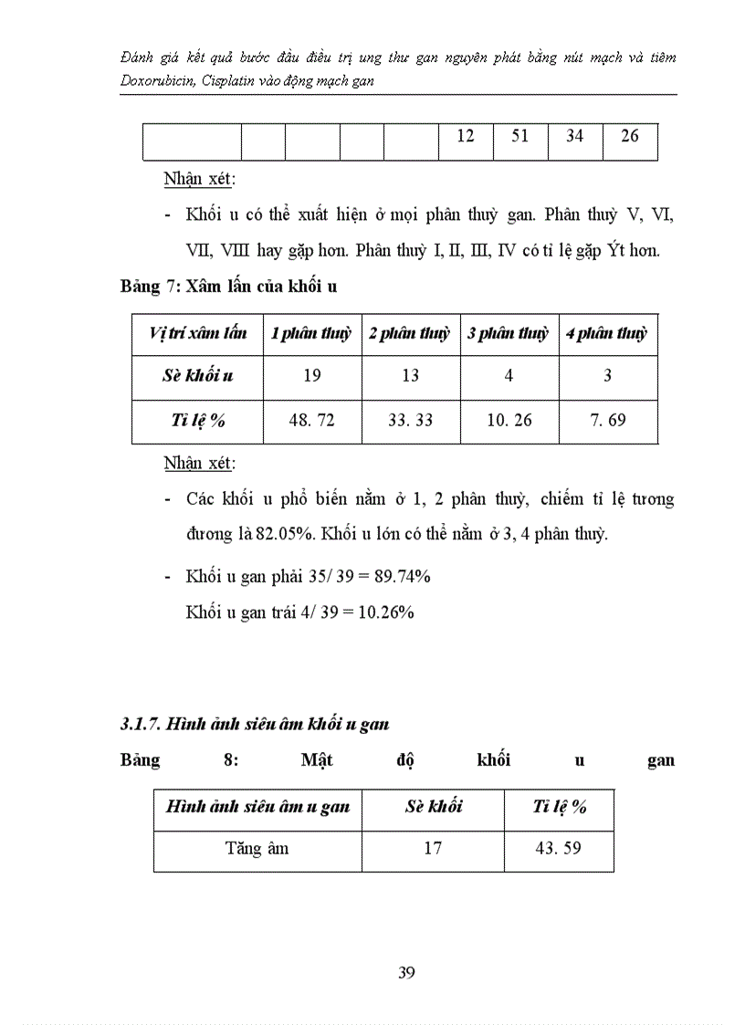 image for page Đánh giá kết quả bước đầu điều trị ung thư gan nguyên phát bằng nút mạch và tiêm Doxorubicin, Cisplatin vào động mạch gan