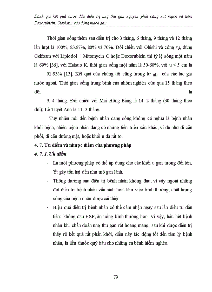 image for page Đánh giá kết quả bước đầu điều trị ung thư gan nguyên phát bằng nút mạch và tiêm Doxorubicin, Cisplatin vào động mạch gan