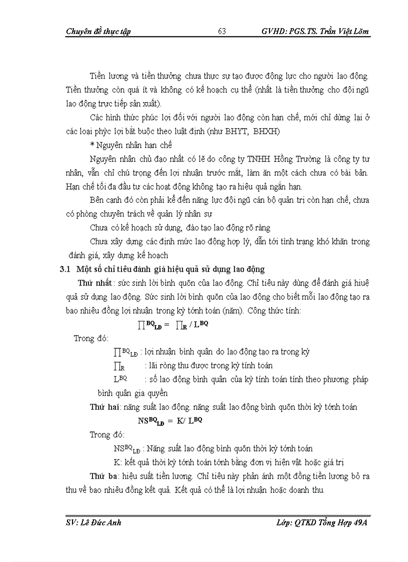 image for page Hoàn thiện công tác phân công và sử dụng lao động tại công ty TNHH Hồng Trường