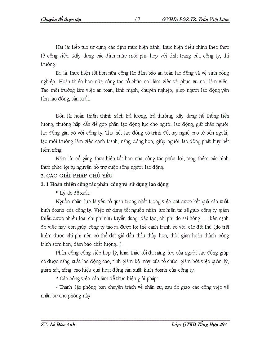 image for page Hoàn thiện công tác phân công và sử dụng lao động tại công ty TNHH Hồng Trường