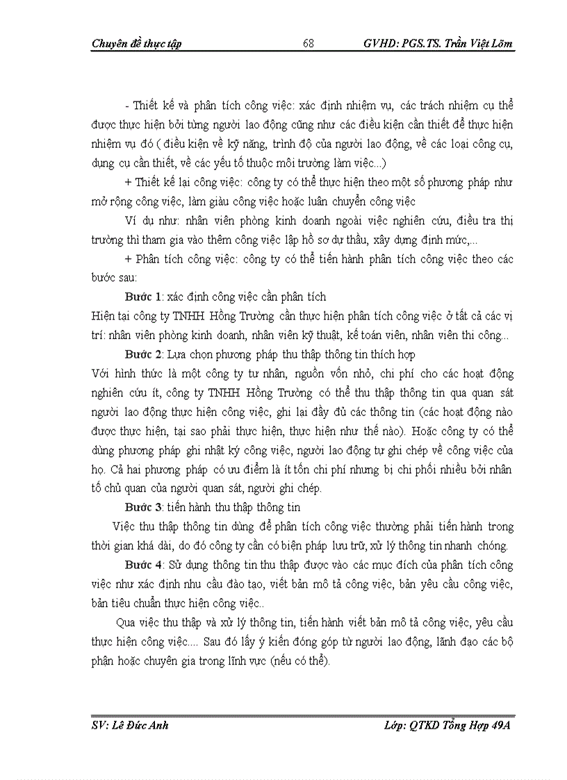 image for page Hoàn thiện công tác phân công và sử dụng lao động tại công ty TNHH Hồng Trường