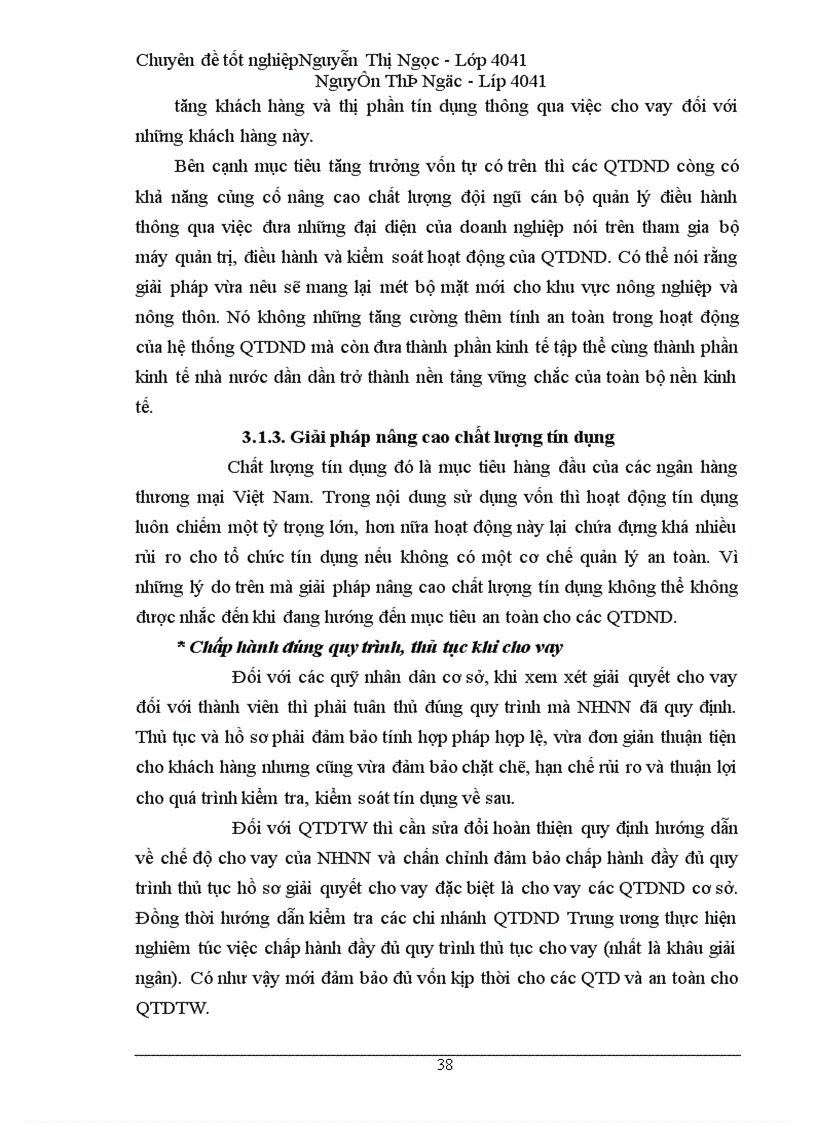 image for page Giải pháp nhằm đảm bảo an toàn cho hoạt động của các Quỹ tín dụng nhân dân