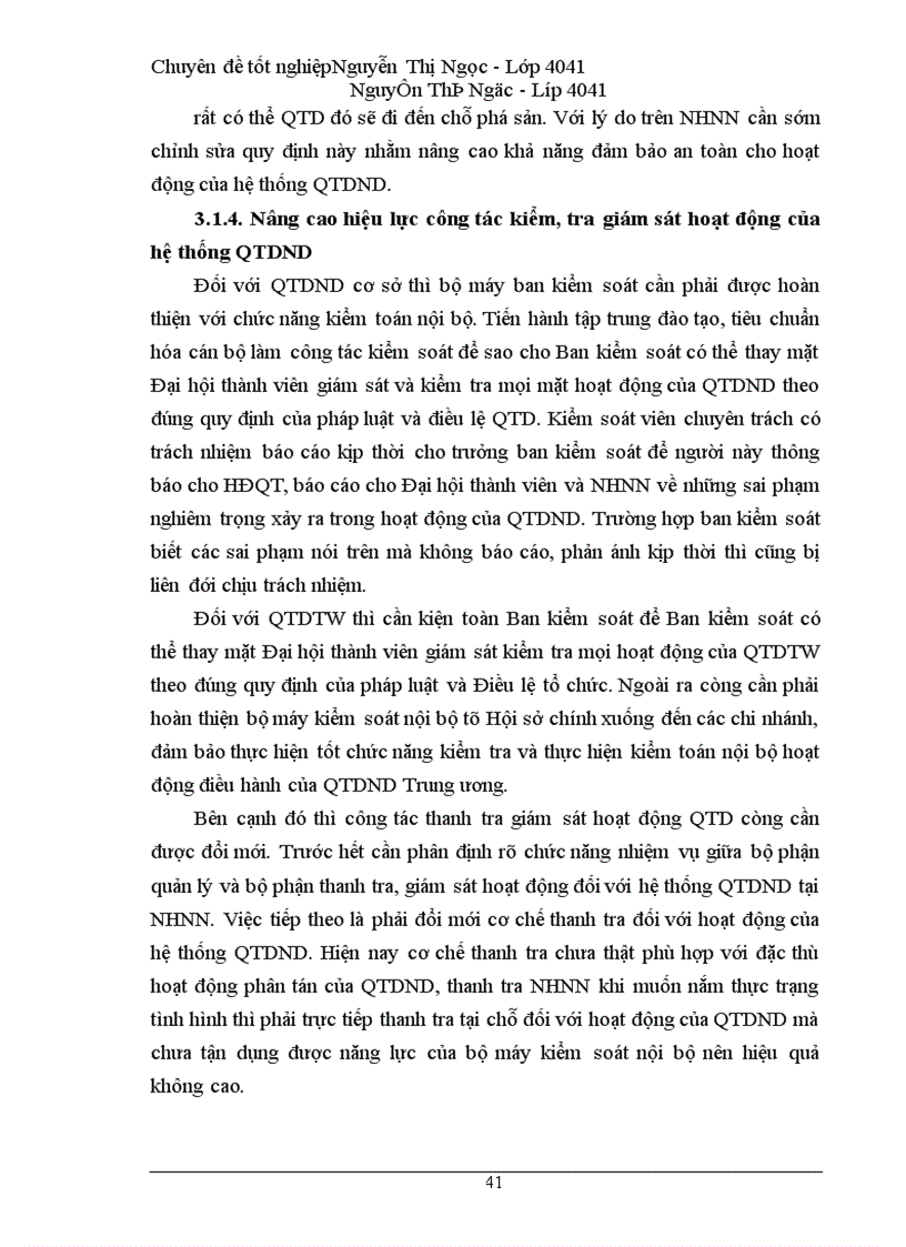 image for page Giải pháp nhằm đảm bảo an toàn cho hoạt động của các Quỹ tín dụng nhân dân