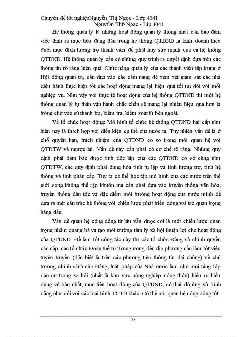 image for page Giải pháp nhằm đảm bảo an toàn cho hoạt động của các Quỹ tín dụng nhân dân