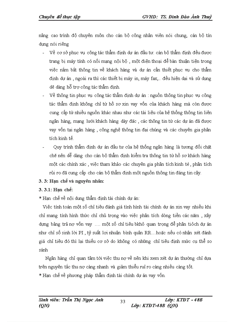 image for page Thực trạng thẩm định dự án vay vốn trong hoạt động cho vay của ngân hàng TMCP Á Châu chi nhánh Thăng Long –HN