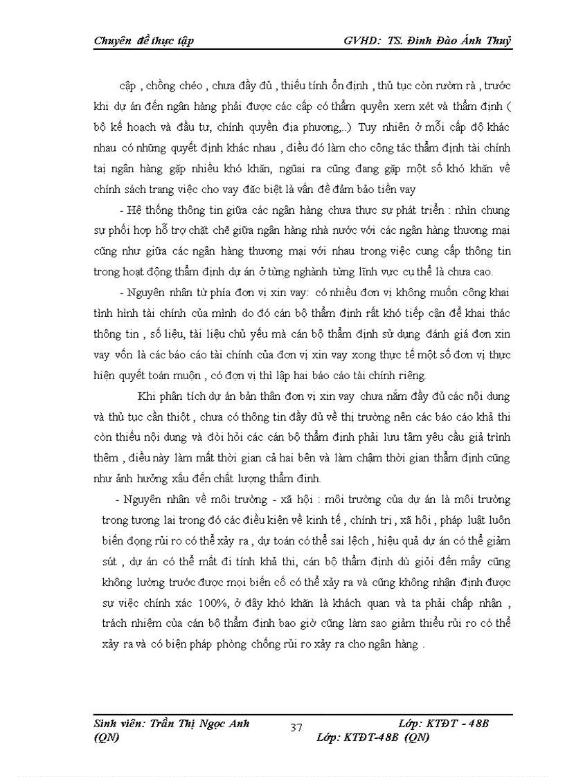 image for page Thực trạng thẩm định dự án vay vốn trong hoạt động cho vay của ngân hàng TMCP Á Châu chi nhánh Thăng Long –HN