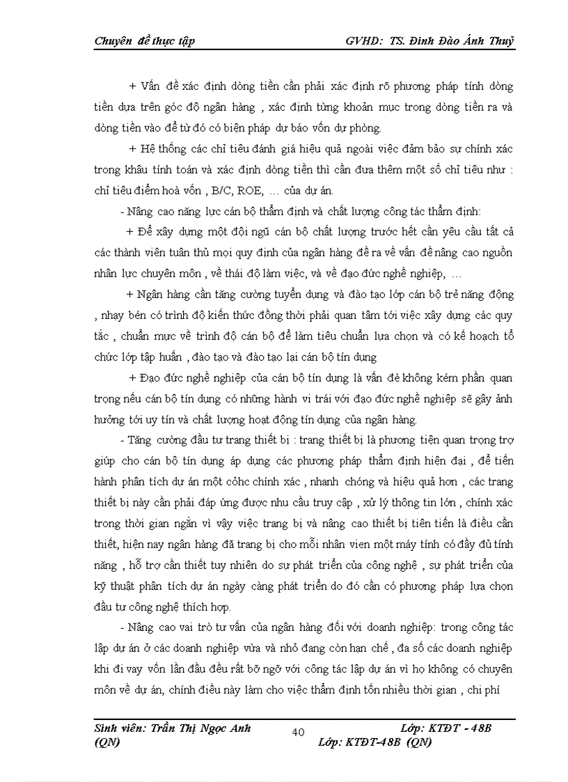 image for page Thực trạng thẩm định dự án vay vốn trong hoạt động cho vay của ngân hàng TMCP Á Châu chi nhánh Thăng Long –HN