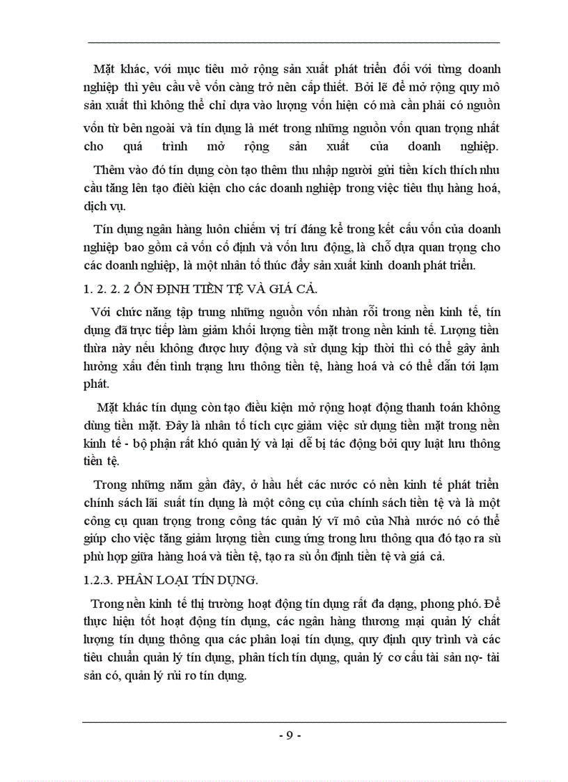 image for page Một số giải pháp nhằm mở rộng và nâng cao chất lượng tín dụng trung dài hạn tại Ngân hàng Thương mại Cổ phần Kỹ thương Việt Nam