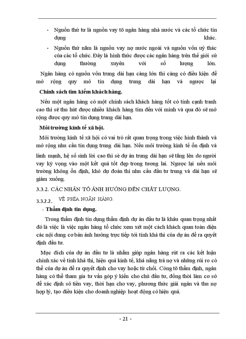 image for page Một số giải pháp nhằm mở rộng và nâng cao chất lượng tín dụng trung dài hạn tại Ngân hàng Thương mại Cổ phần Kỹ thương Việt Nam